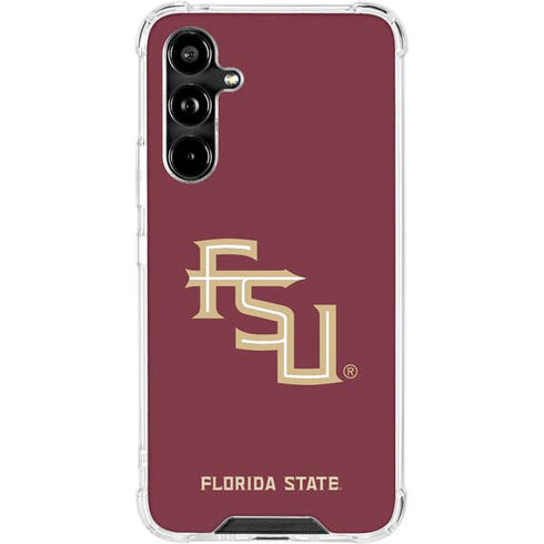 Florida State FSU Seminoles Maroon Galaxy A54 5G Clear Case