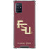 Florida State FSU Seminoles Maroon Galaxy A71 5G Clear Case