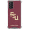 Florida State FSU Seminoles Maroon Galaxy A72 5G Clear Case