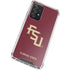 Florida State FSU Seminoles Maroon Galaxy A72 5G Clear Case