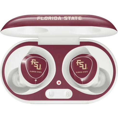 Florida State FSU Seminoles Maroon Galaxy Buds Plus Skin