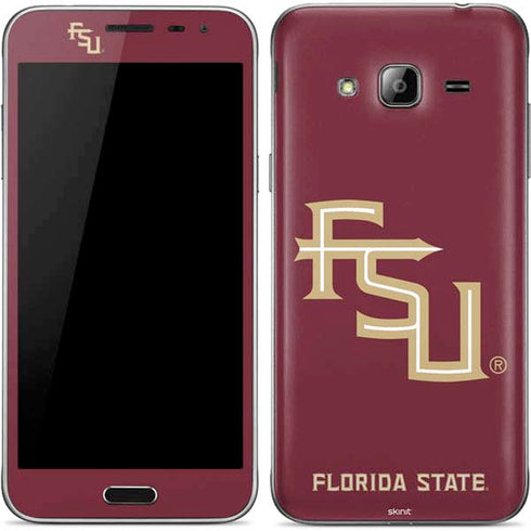 FSU Seminoles Maroon Galaxy J3 Skin