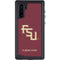 FSU Seminoles Maroon Galaxy Note 10 Waterproof Case