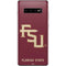 FSU Seminoles Maroon Galaxy S10 Plus Skin