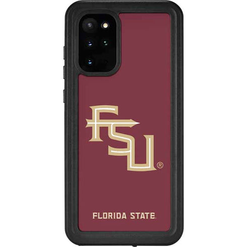 Florida State FSU Seminoles Maroon Galaxy S20 Plus Waterproof Case