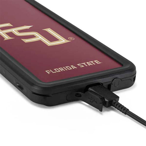Florida State FSU Seminoles Maroon Galaxy S20 Plus Waterproof Case