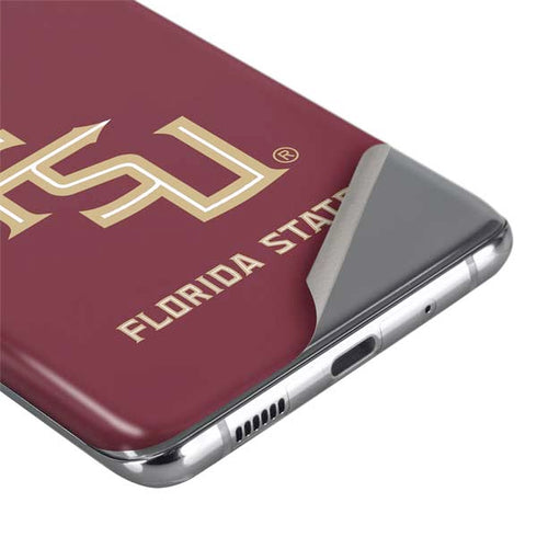 Florida State FSU Seminoles Maroon Galaxy S20 Ultra 5G Skin