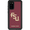 Florida State FSU Seminoles Maroon Galaxy S20 Waterproof Case