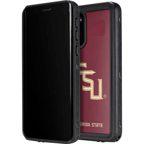 Florida State FSU Seminoles Maroon Galaxy S20 Waterproof Case