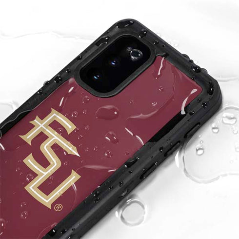 Florida State FSU Seminoles Maroon Galaxy S20 Waterproof Case