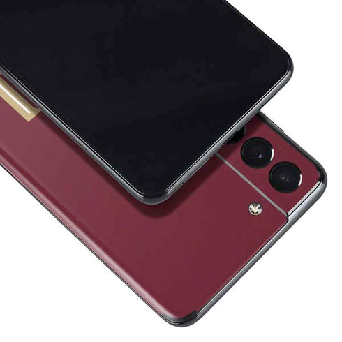 Florida State FSU Seminoles Maroon Galaxy S21 Plus 5G Skin