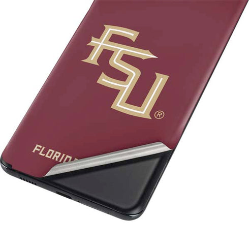 Florida State FSU Seminoles Maroon Galaxy S21 Plus 5G Skin