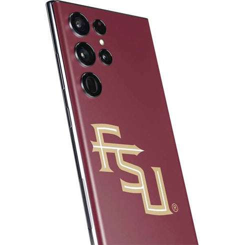 Florida State FSU Seminoles Maroon Galaxy S22 Ultra Skin