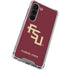 Florida State FSU Seminoles Maroon Galaxy S23 Clear Case
