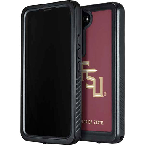 FSU Seminoles Maroon Galaxy S23 Plus Waterproof Case