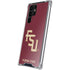Florida State FSU Seminoles Maroon Galaxy S23 Ultra Clear Case