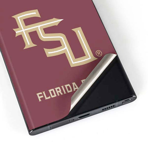 Florida State FSU Seminoles Maroon Galaxy S23 Ultra Skin