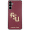 Florida State FSU Seminoles Maroon Galaxy S24 Plus Clear Case