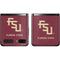 Florida State FSU Seminoles Maroon Galaxy Z Flip Skin