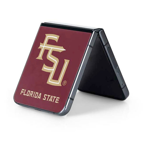 Florida State FSU Seminoles Maroon Galaxy Z Flip5 5G Skin
