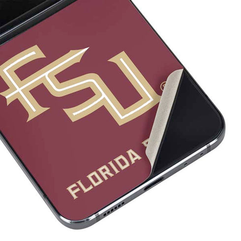 Florida State FSU Seminoles Maroon Galaxy Z Flip5 5G Skin