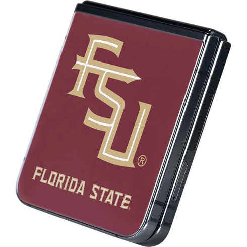 Florida State FSU Seminoles Maroon Galaxy Z Flip5 5G Skin