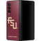 Florida State FSU Seminoles Maroon Galaxy Z Fold3 5G Skin