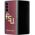 Florida State FSU Seminoles Maroon Galaxy Z Fold4 5G Skin