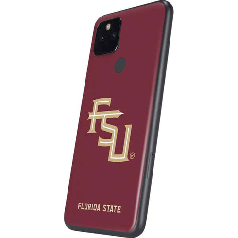 Florida State FSU Seminoles Maroon Google Pixel 4a 5G Skin