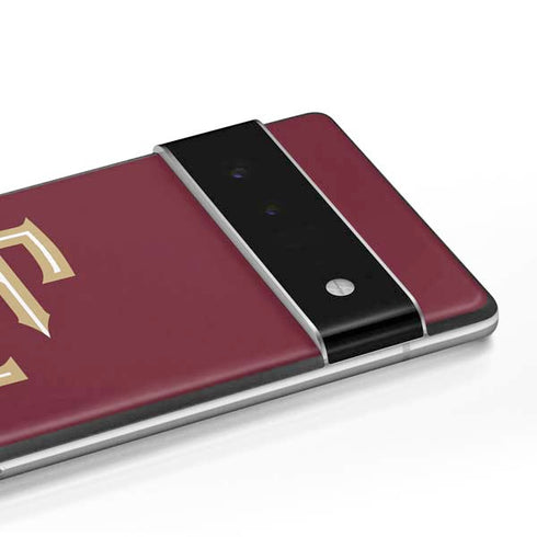 Florida State FSU Seminoles Maroon Google Pixel 6 Skin