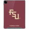Florida State FSU Seminoles Maroon iPad Pro 12.9in (2020) Clear Case
