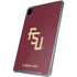 Florida State FSU Seminoles Maroon iPad Pro 12.9in (2020) Clear Case