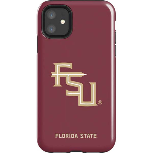 FSU Seminoles Maroon iPhone 11 Impact Case