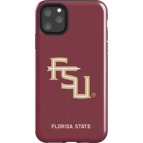 FSU Seminoles Maroon iPhone 11 Pro Max Impact Case