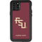 FSU Seminoles Maroon iPhone 11 Pro Max Waterproof Case