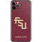FSU Seminoles Maroon iPhone 11 Pro Skin