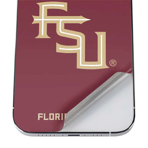 Florida State FSU Seminoles Maroon iPhone 12 Pro Skin