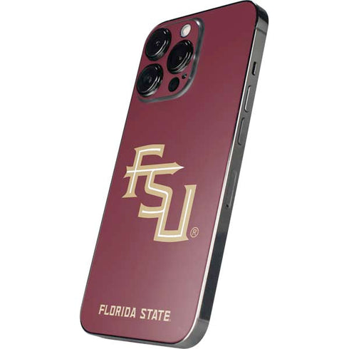 Florida State FSU Seminoles Maroon iPhone 13 Pro Skin