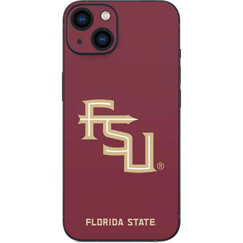 Florida State FSU Seminoles Maroon iPhone 13 Skin