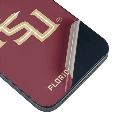 Florida State FSU Seminoles Maroon iPhone 13 Skin