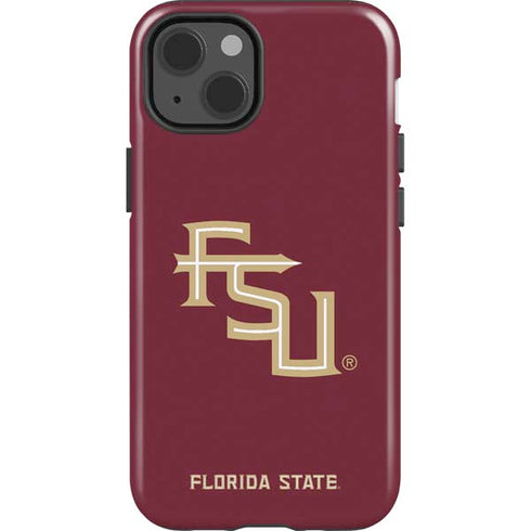 Florida State FSU Seminoles Maroon iPhone 15 Impact Case