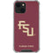 Florida State FSU Seminoles Maroon iPhone 14 Plus Clear Case