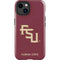 Florida State FSU Seminoles Maroon iPhone 15 Plus Impact Case