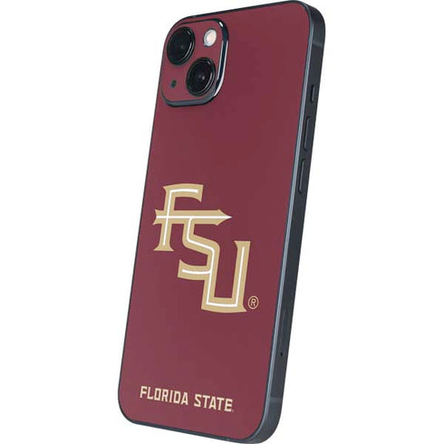 Florida State FSU Seminoles Maroon iPhone 15 Plus Skin