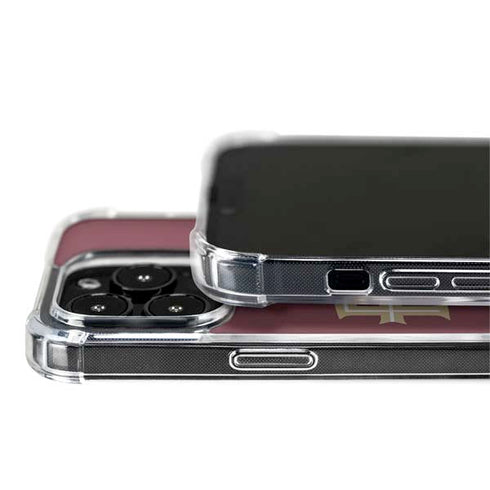 Florida State FSU Seminoles Maroon iPhone 15 Pro MagSafe Case