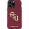 Florida State FSU Seminoles Maroon iPhone 15 Pro Max Impact Case