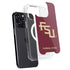 Florida State FSU Seminoles Maroon iPhone 15 Pro Max MagSafe Case