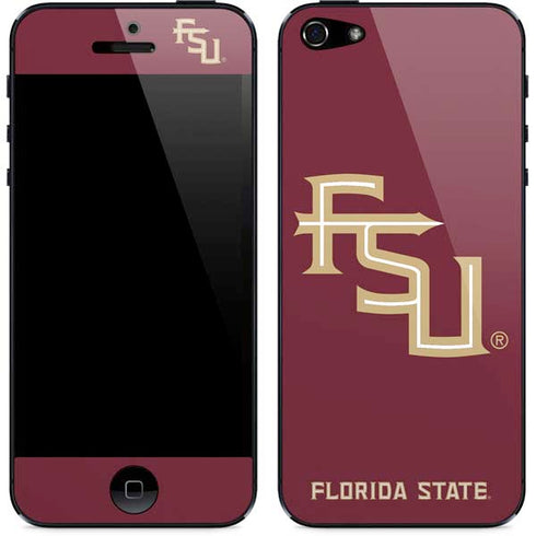 FSU Seminoles Maroon iPhone 5/5s/5SE Skin