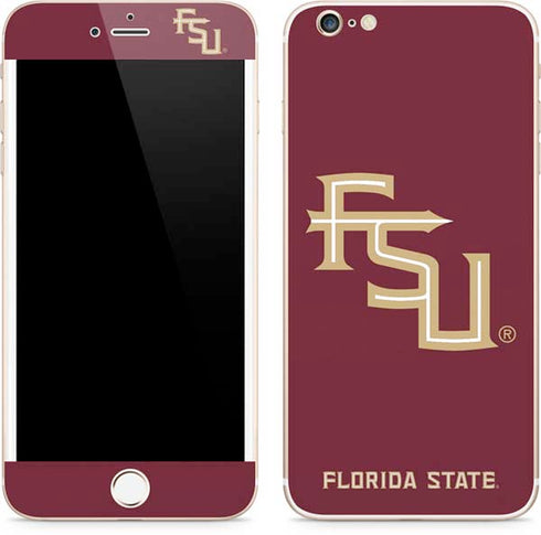 FSU Seminoles Maroon iPhone 6/6s Plus Skin