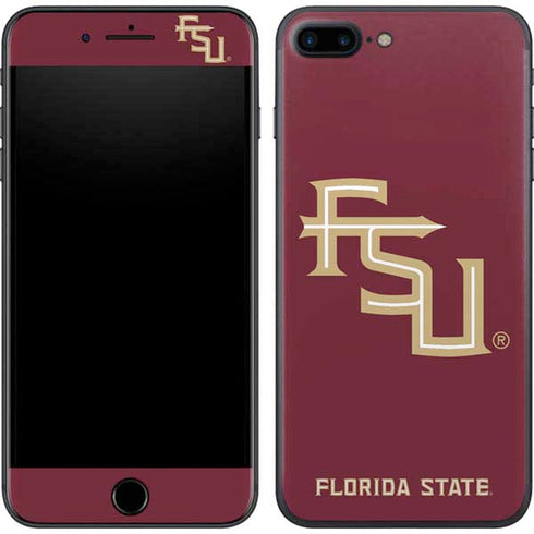FSU Seminoles Maroon iPhone 8 Plus Skin